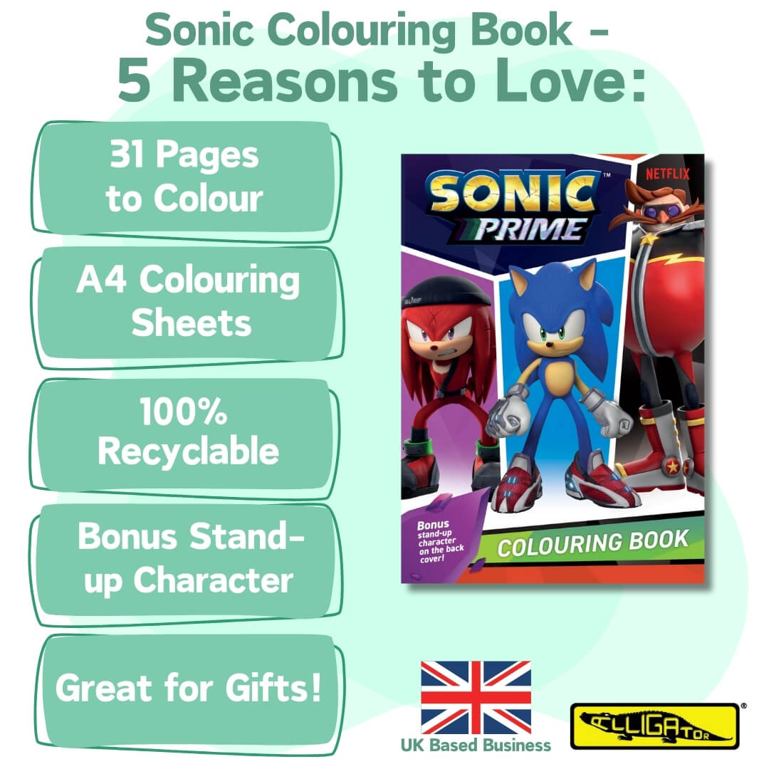 Sonic-Colouring-Book