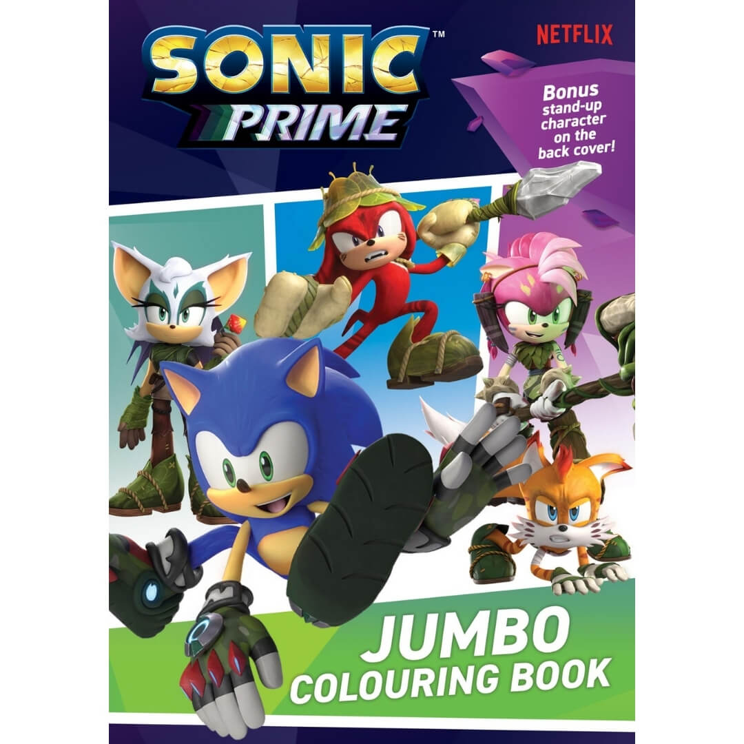 Sonic-Jumbo-Colouring-Book