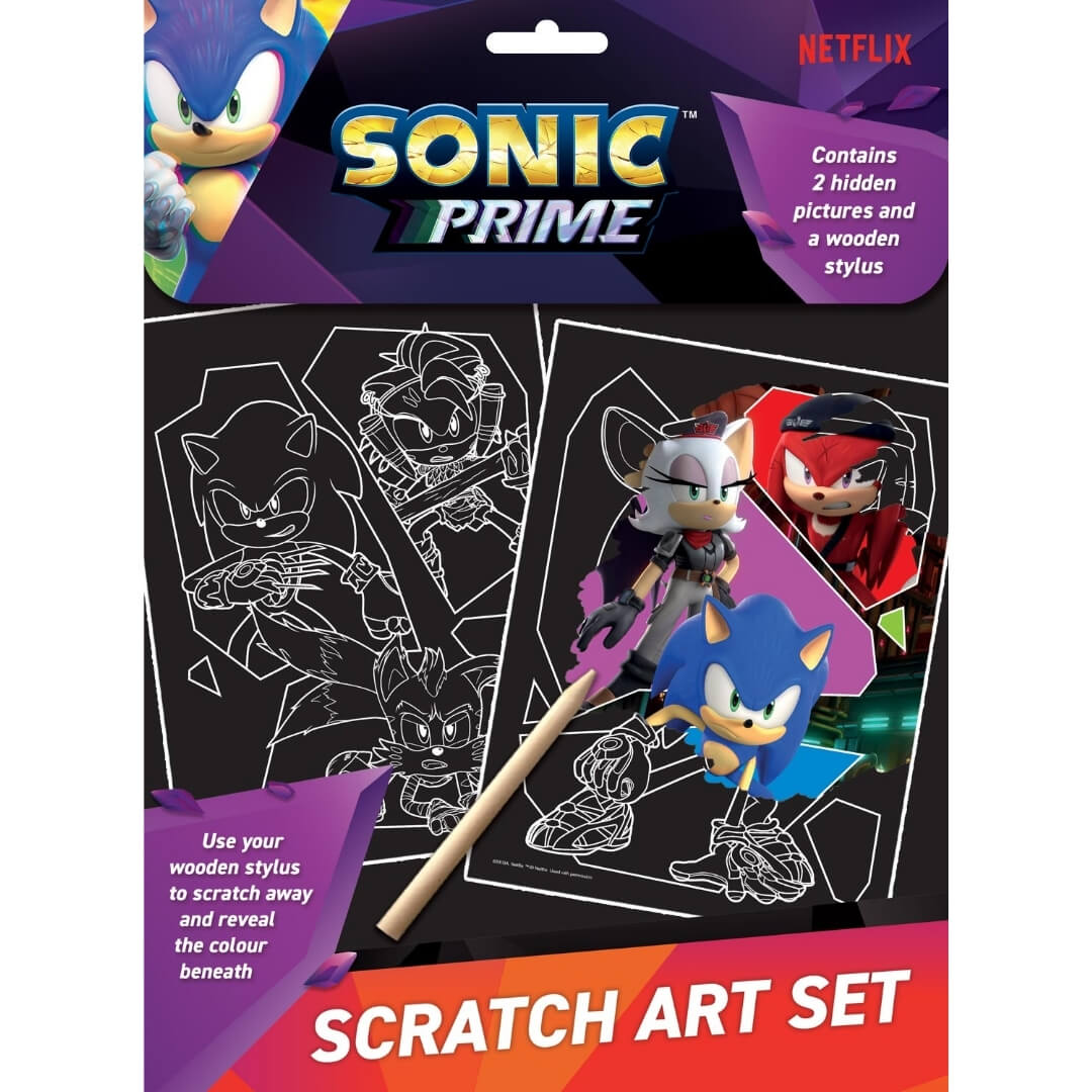Sonic-Scratch-Art-Set