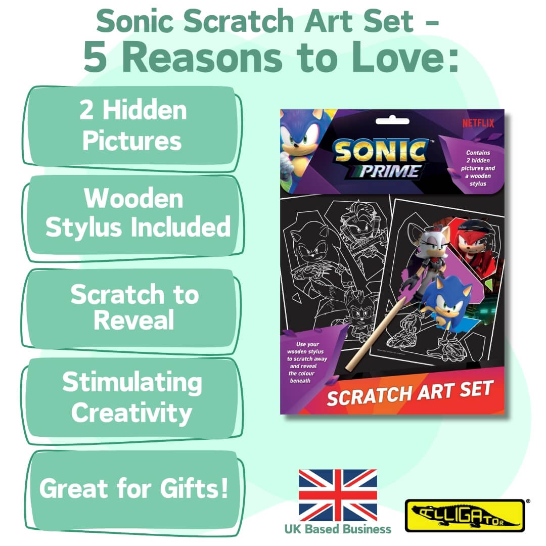 Sonic-Scratch-Art-Set