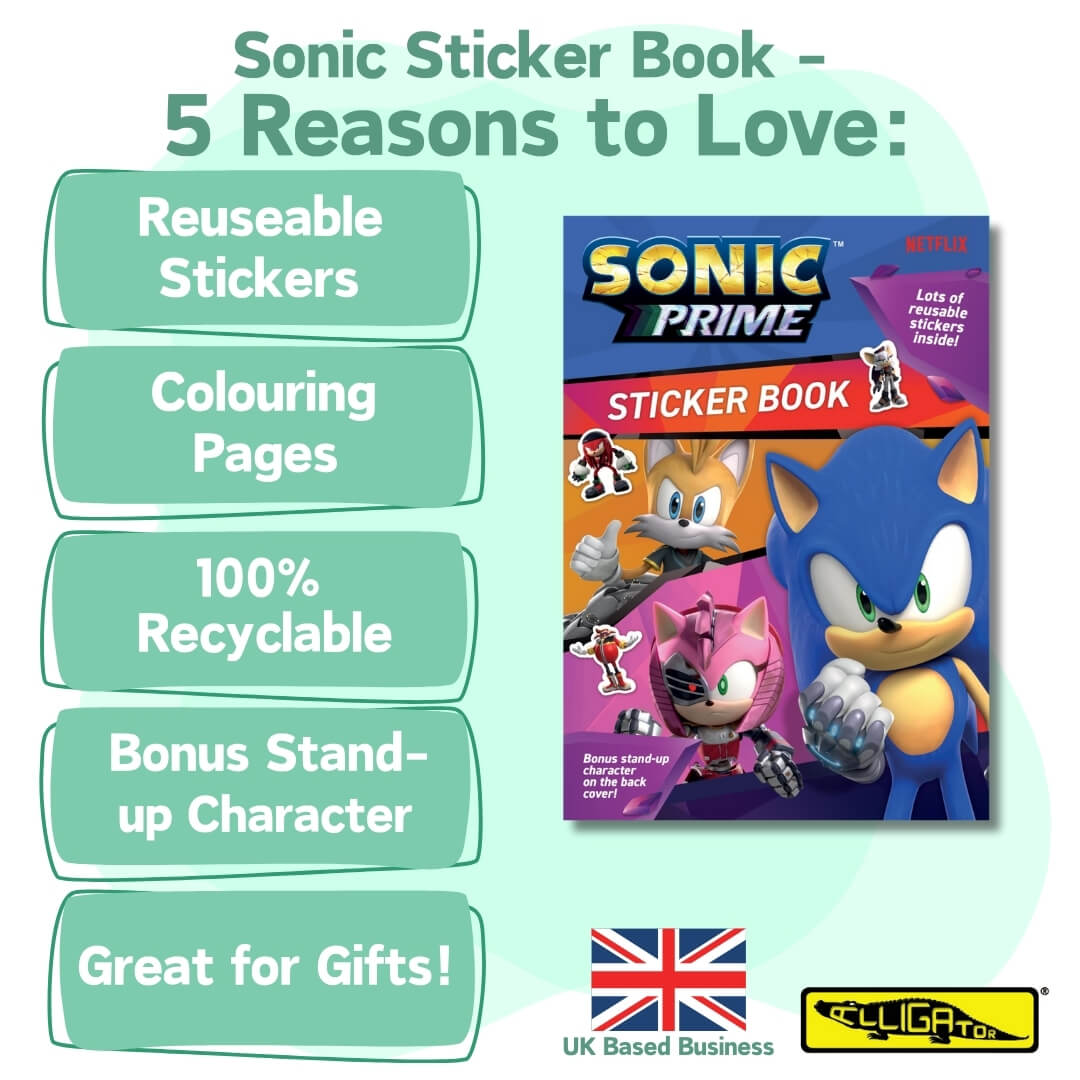 Sonic-Sticker-Book