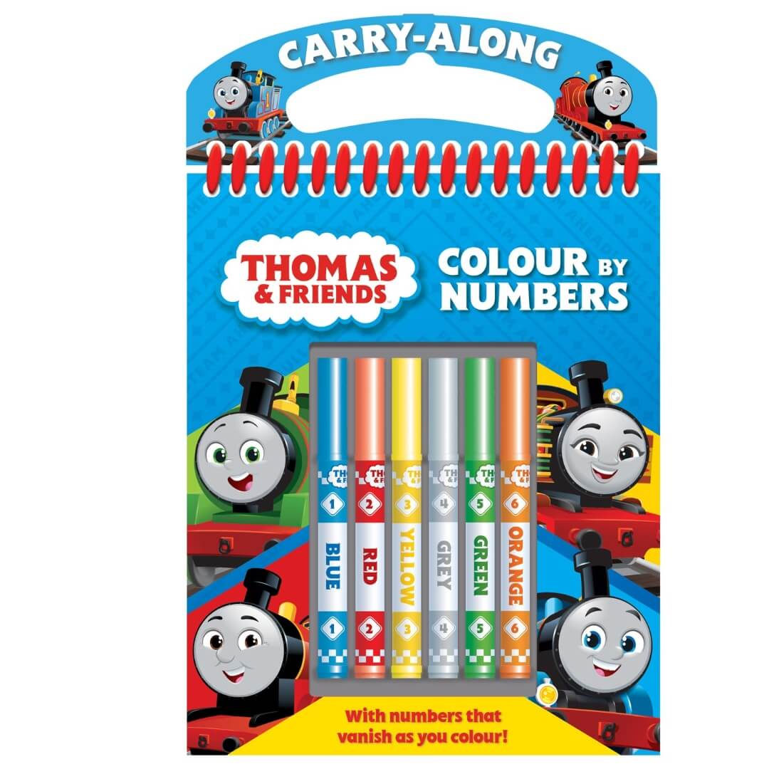Thomas-The-Tank-Engine-Colour-By-Numbers