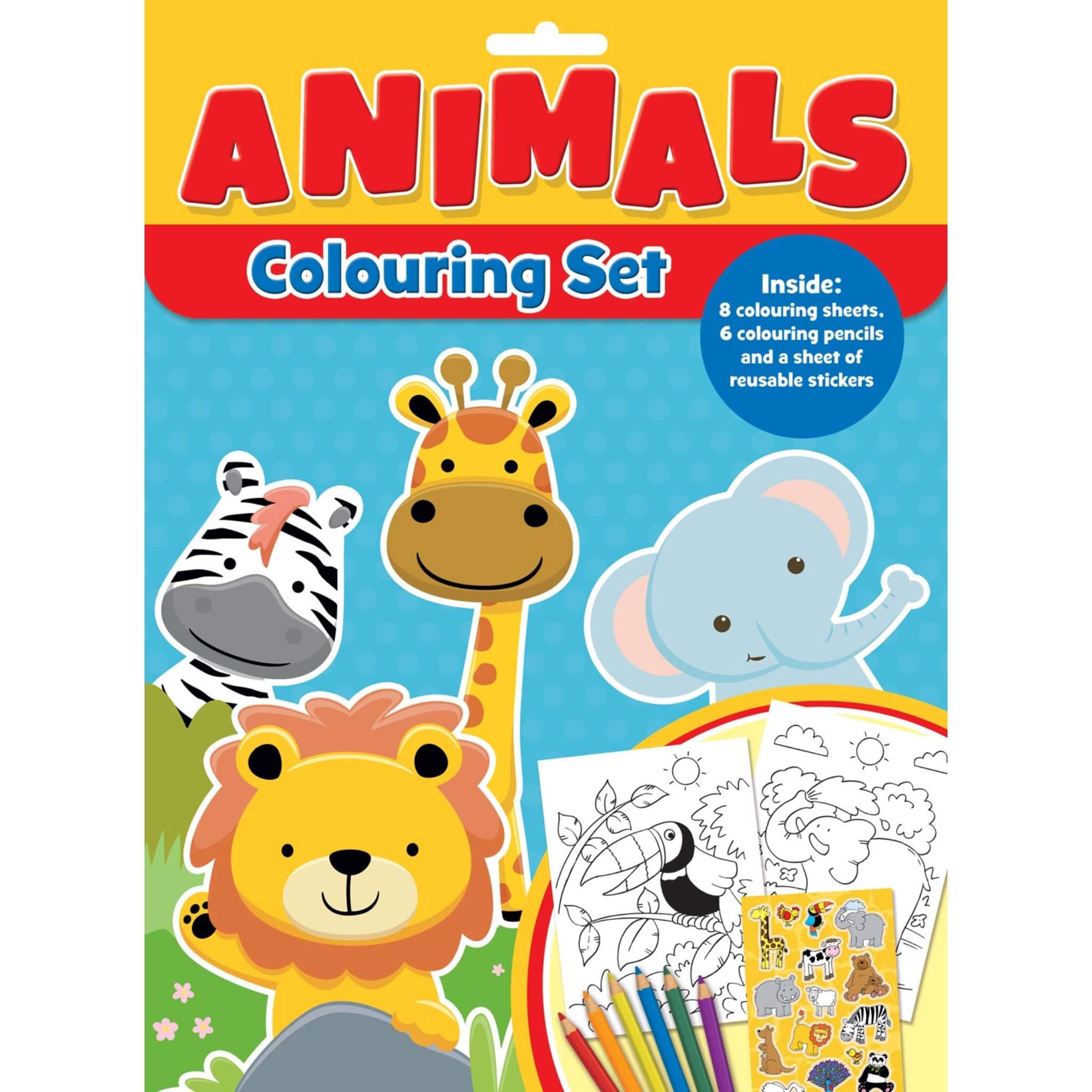 Animals-Colouring-Set