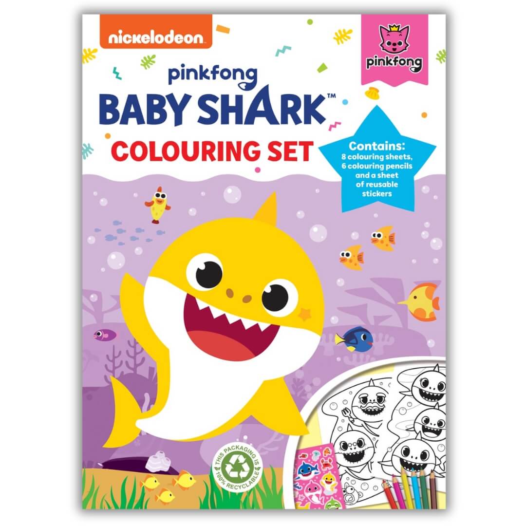 Baby-Shark-Colouring-Set