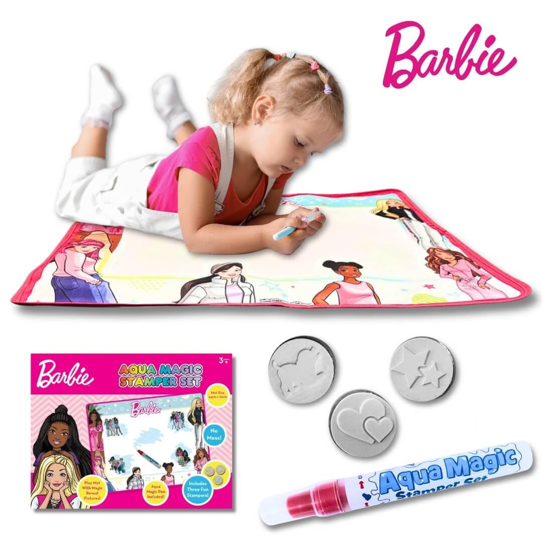 BARBIE AQUA MAGIC STAMPER SET