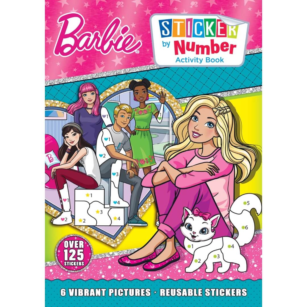Barbie-Sticker-By-Number
