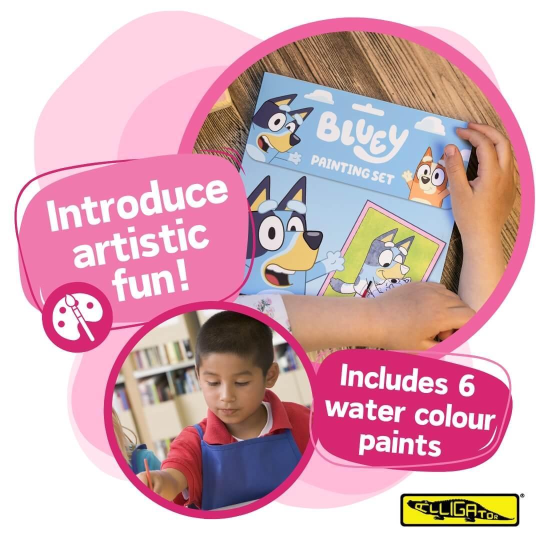 Bluey Painting Set