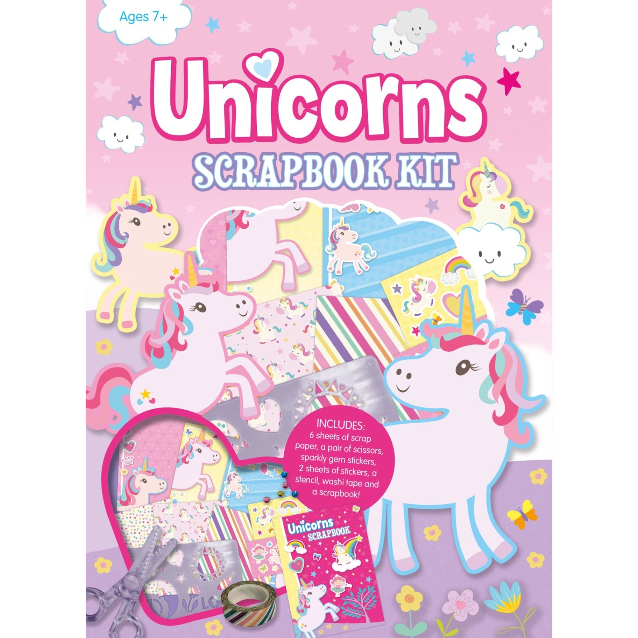 Box-Kits-Unicorns-Scrapbook-Kit