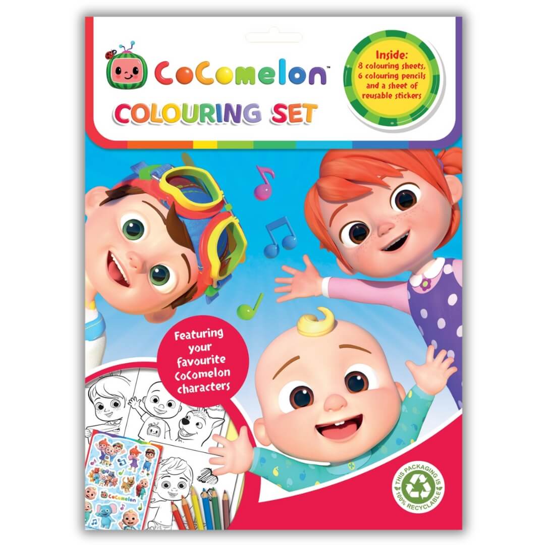 CoComelon-Colouring-Set