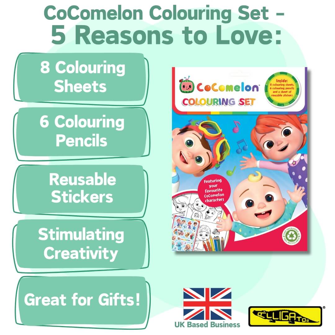 CoComelon-Colouring-Set