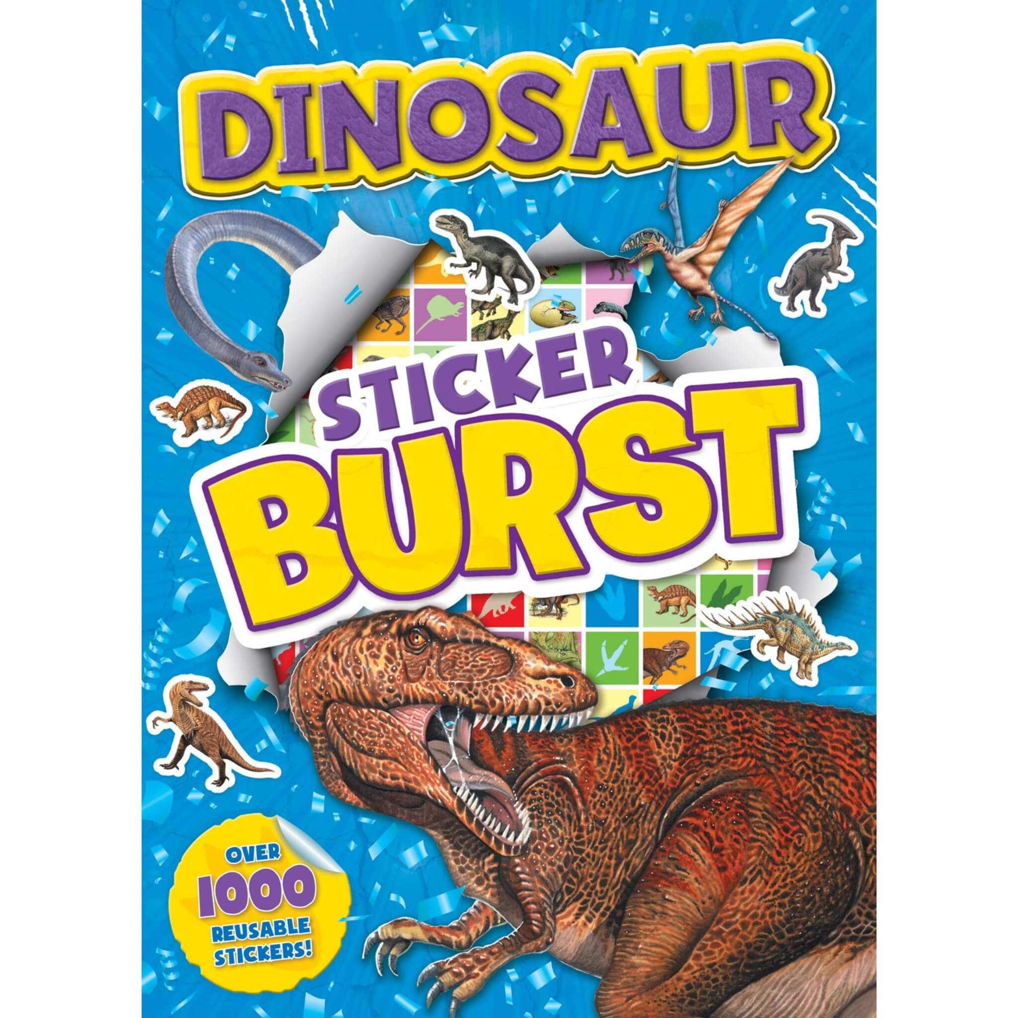 Dinosaur-Sticker-Burst
