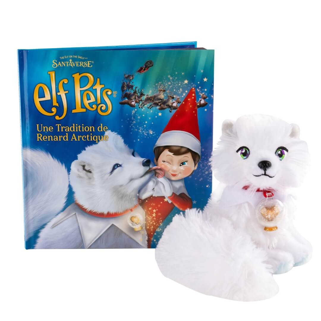 Elf on the Shelf Elf Pets Arctic Fox Tradition | Santa's Store UK