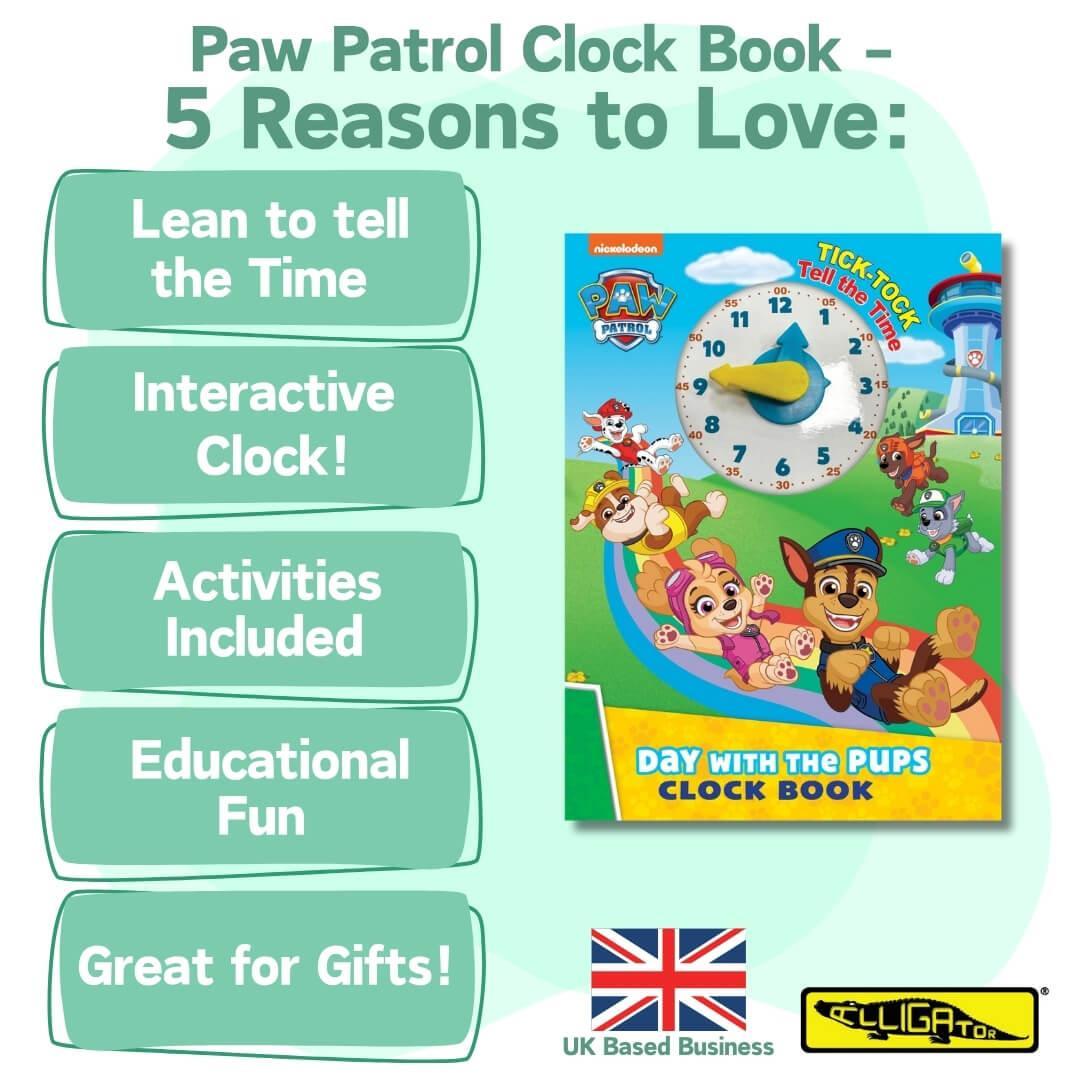 Paw-Patrol-Clock-Book