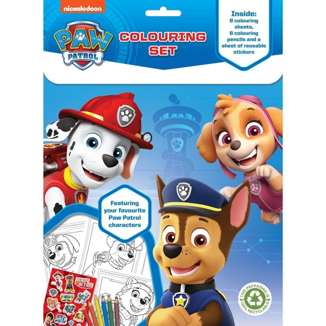 Paw-Patrol-Colouring-Set