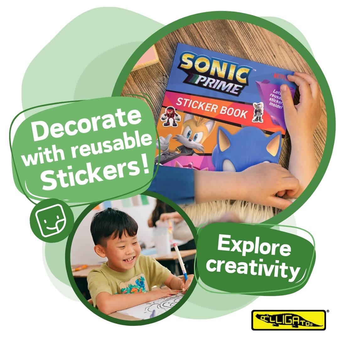 Sonic-Sticker-Book