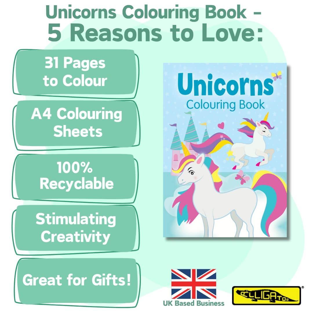 Unicorns-Colouring-Book