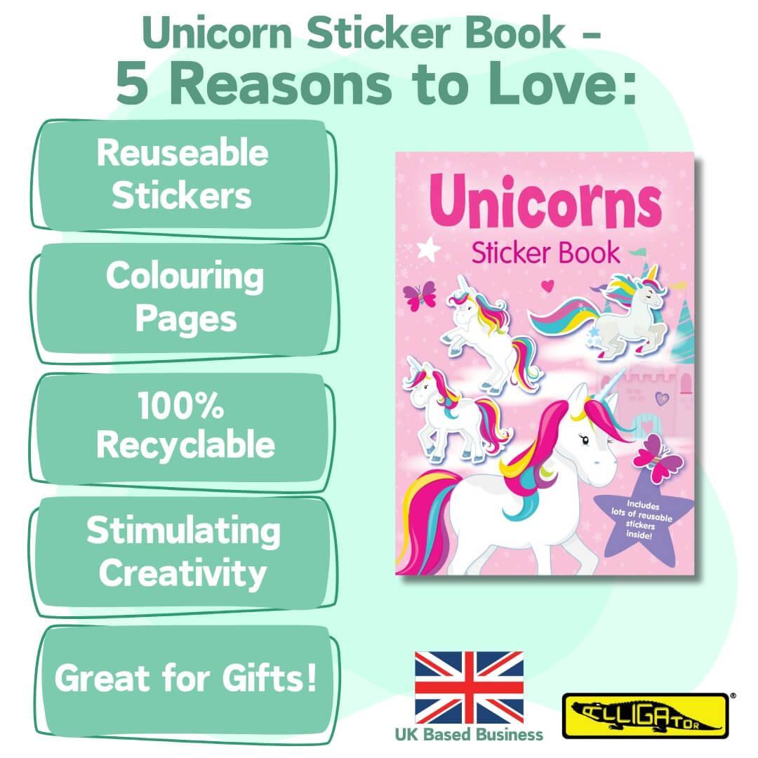 Unicorns-Sticker-Book