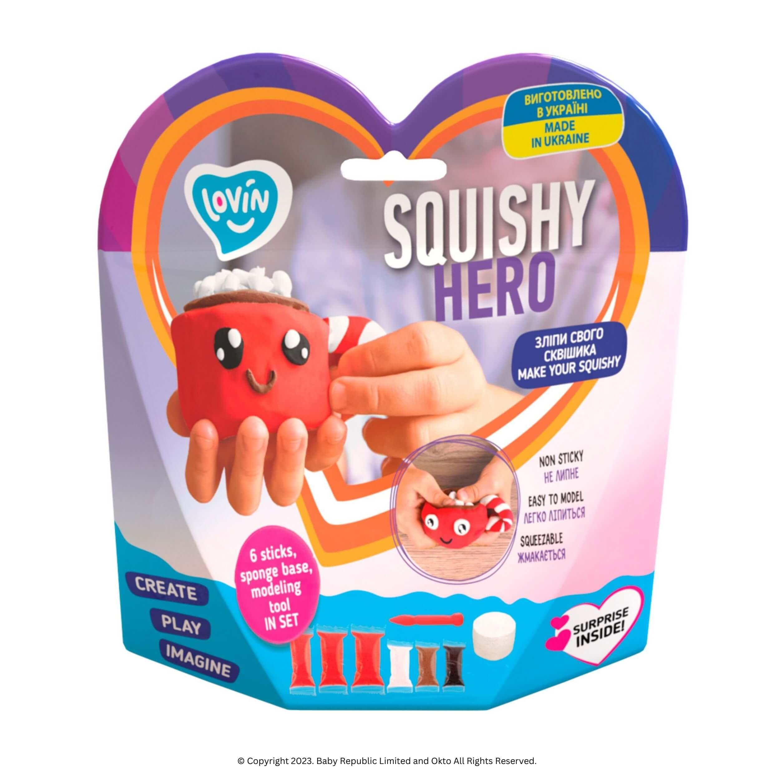 Lovin™ Create Your Own Squishy - Coco Cup - Okto Clay
