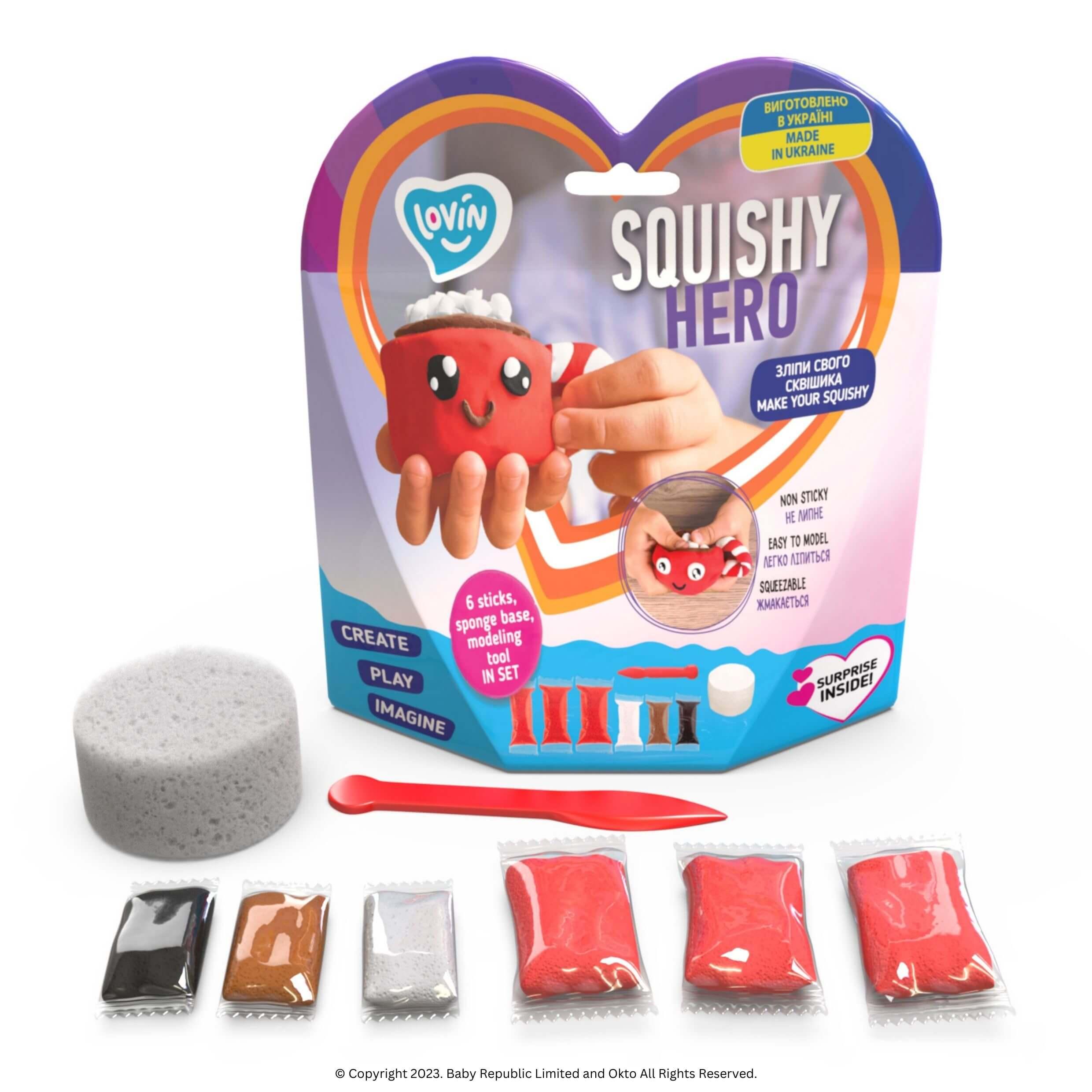 Lovin™ Create Your Own Squishy - Coco Cup - Okto Clay