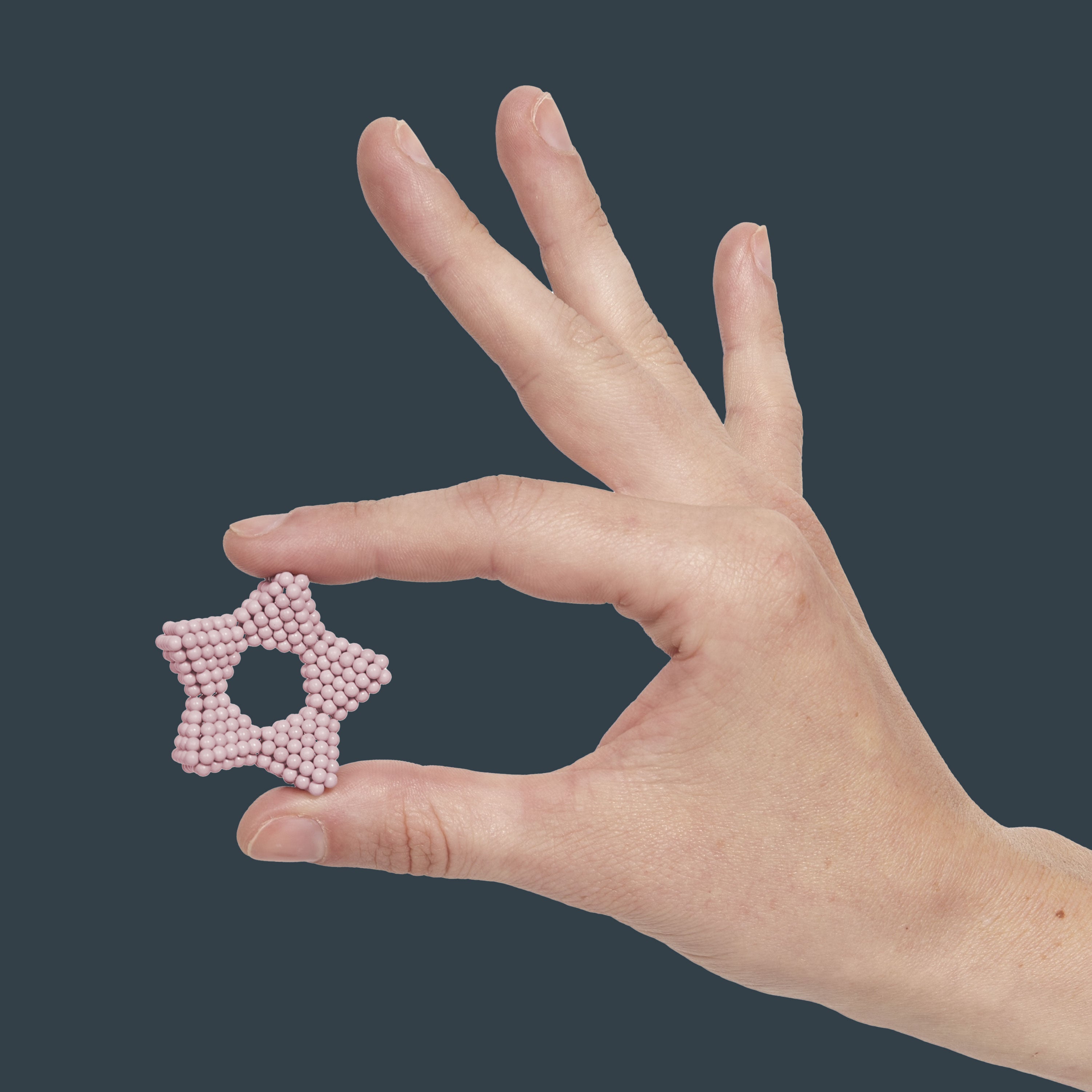 Speks 432 magnetic balls desk fidget toy set blush