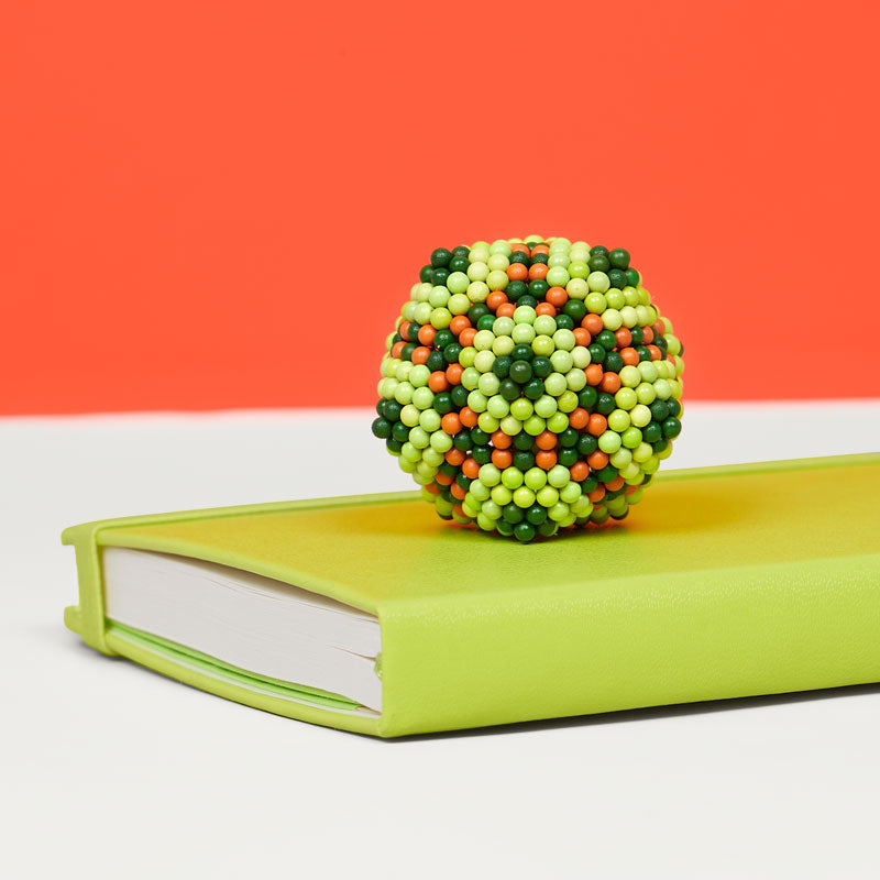 Speks 432 magnetic balls desk fidget toy set bolds green