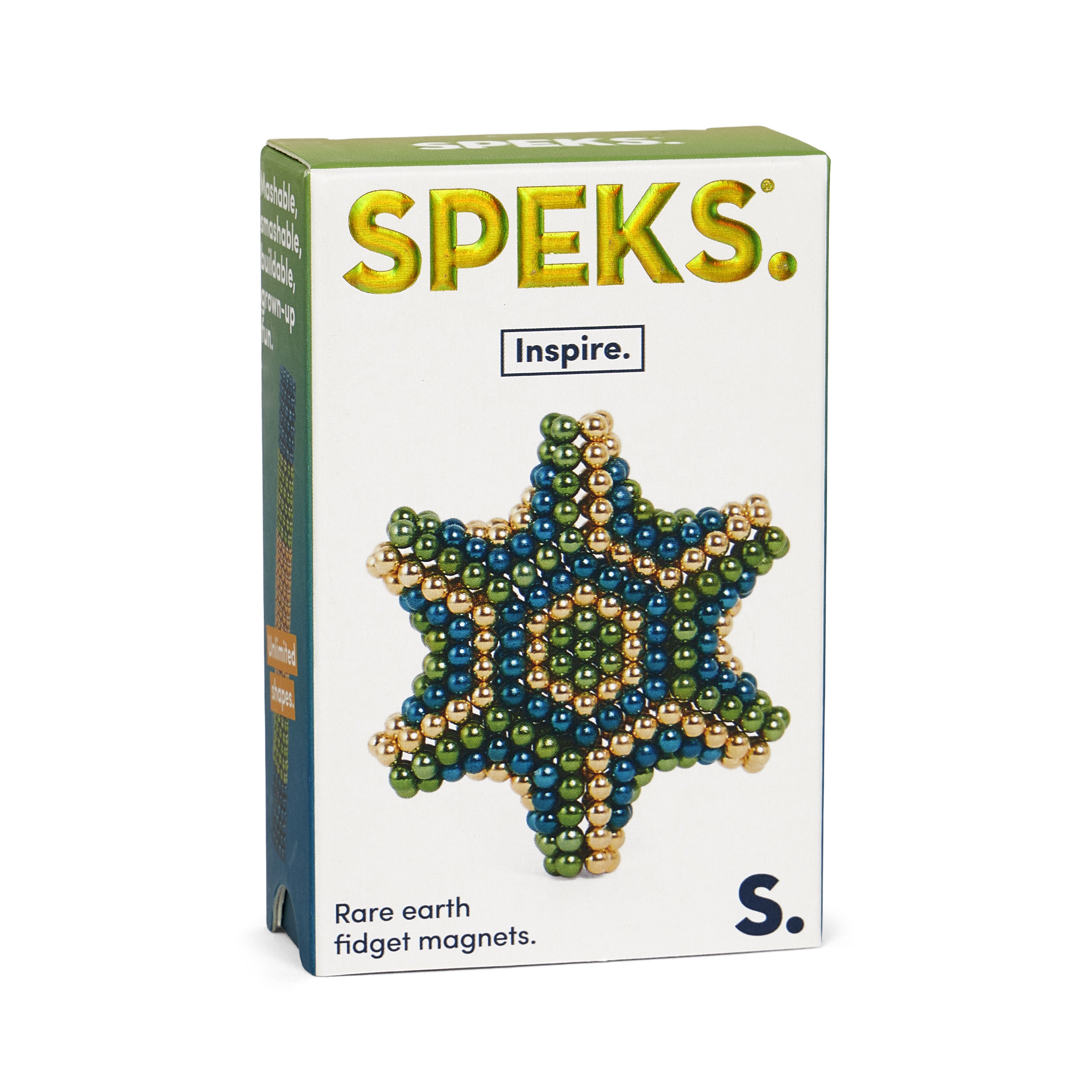 Speks 432 magnetic balls desk fidget toy set gradient inspire
