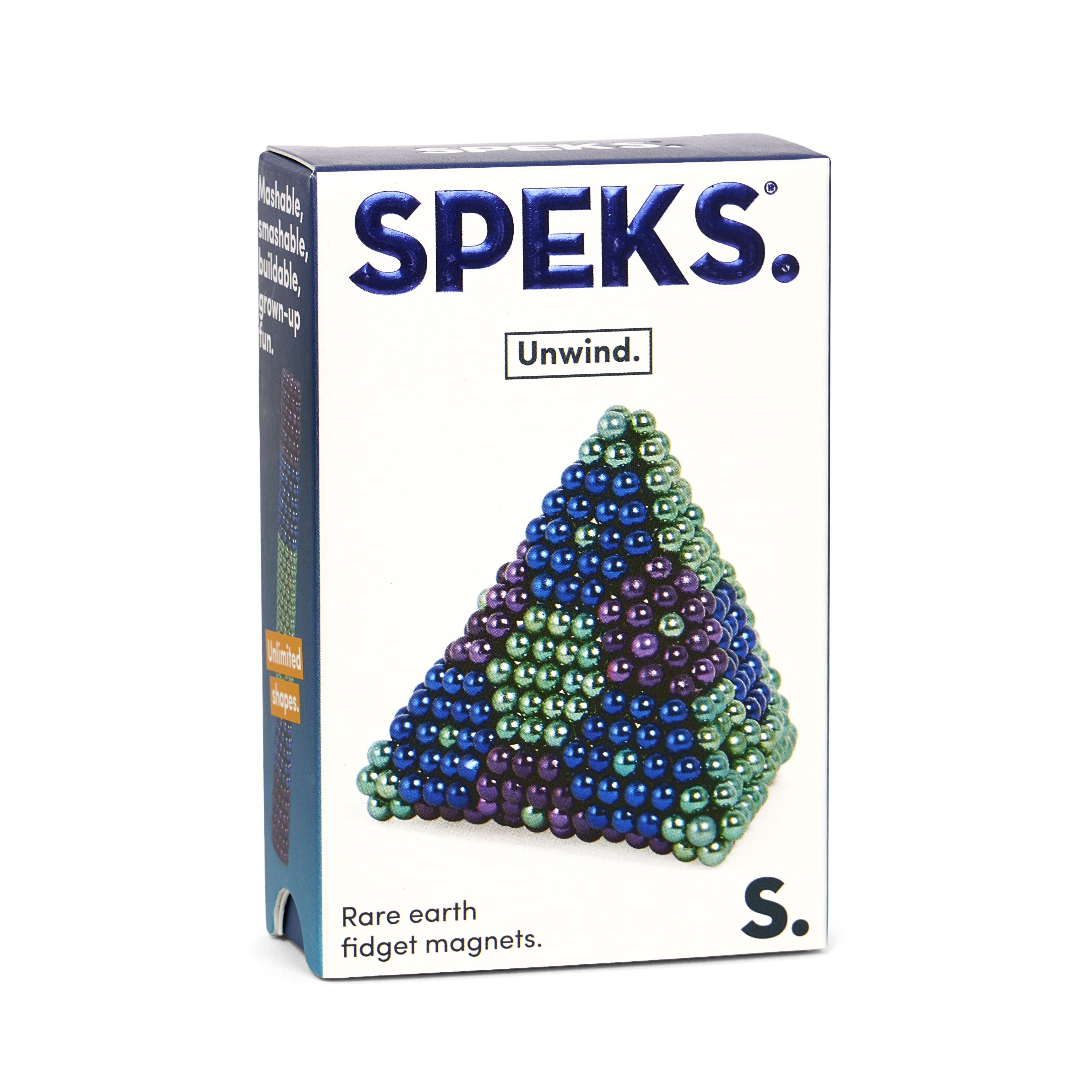 Speks 432 magnetic balls desk fidget toy set gradient unwind