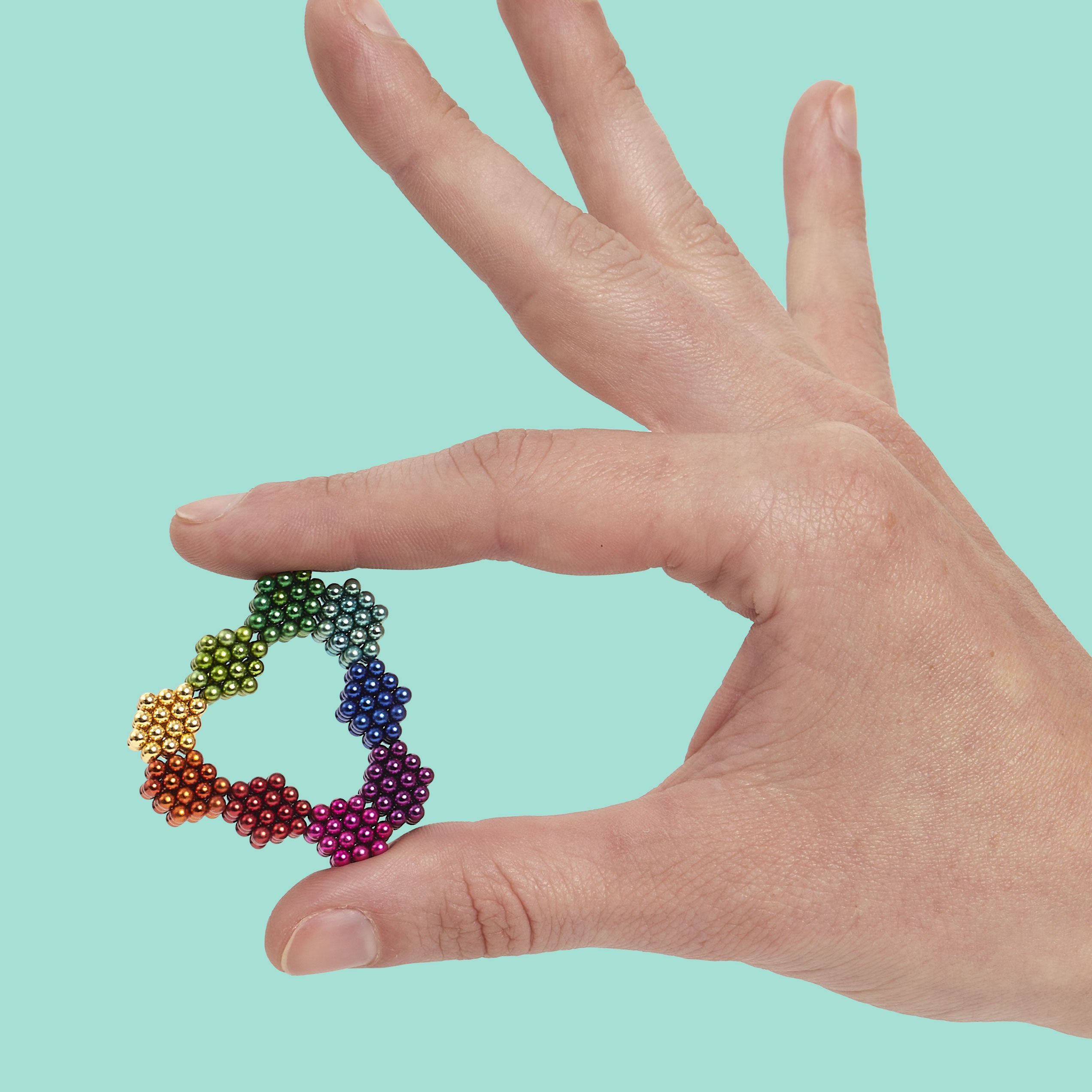 Speks 432 magnetic balls desk fidget toy set spectrum