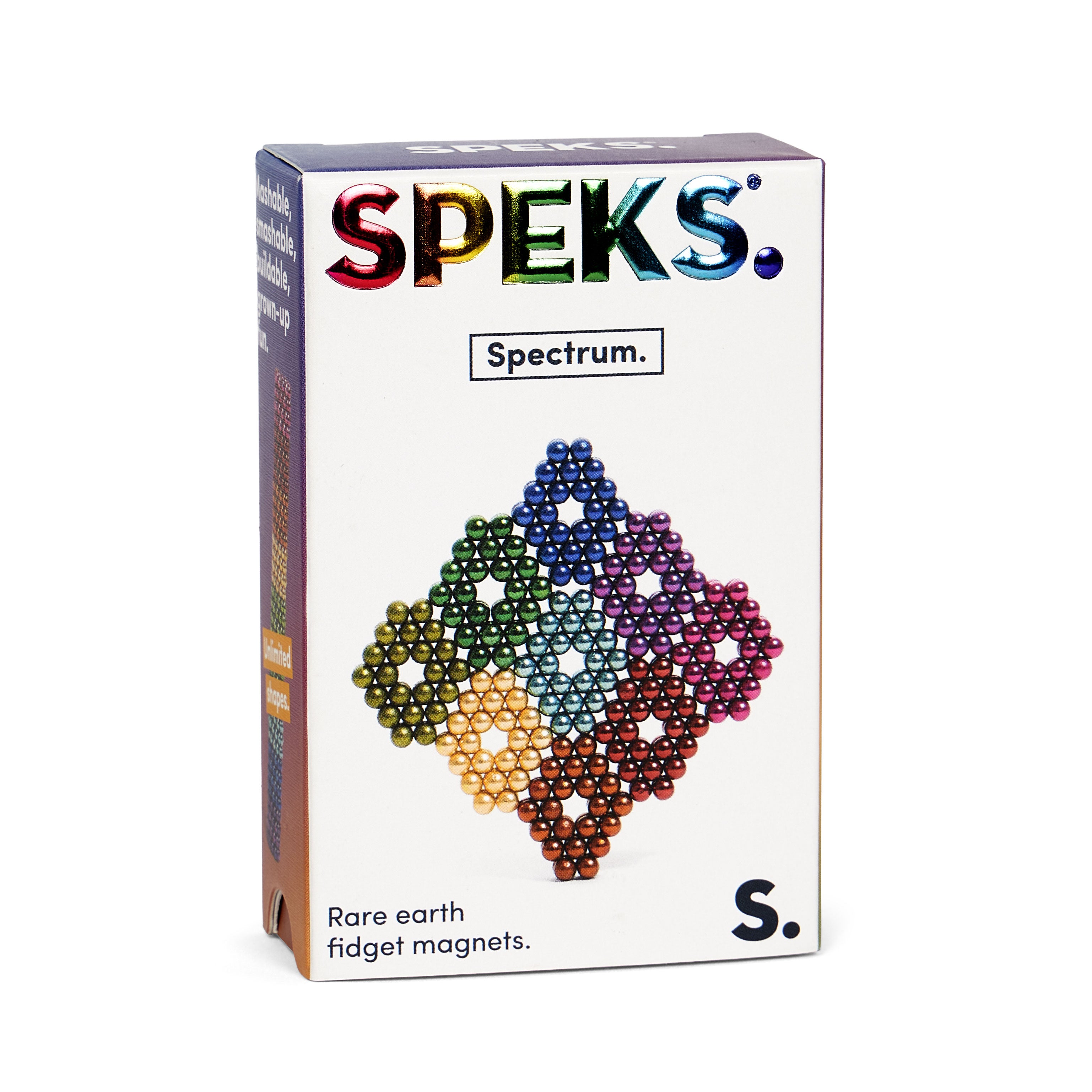 Speks 432 magnetic balls desk fidget toy set spectrum