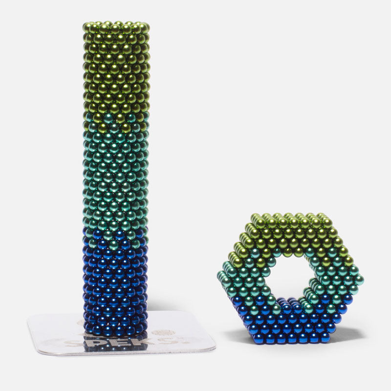 Speks 512 magnetic balls desk fidget toy set gradient soothe