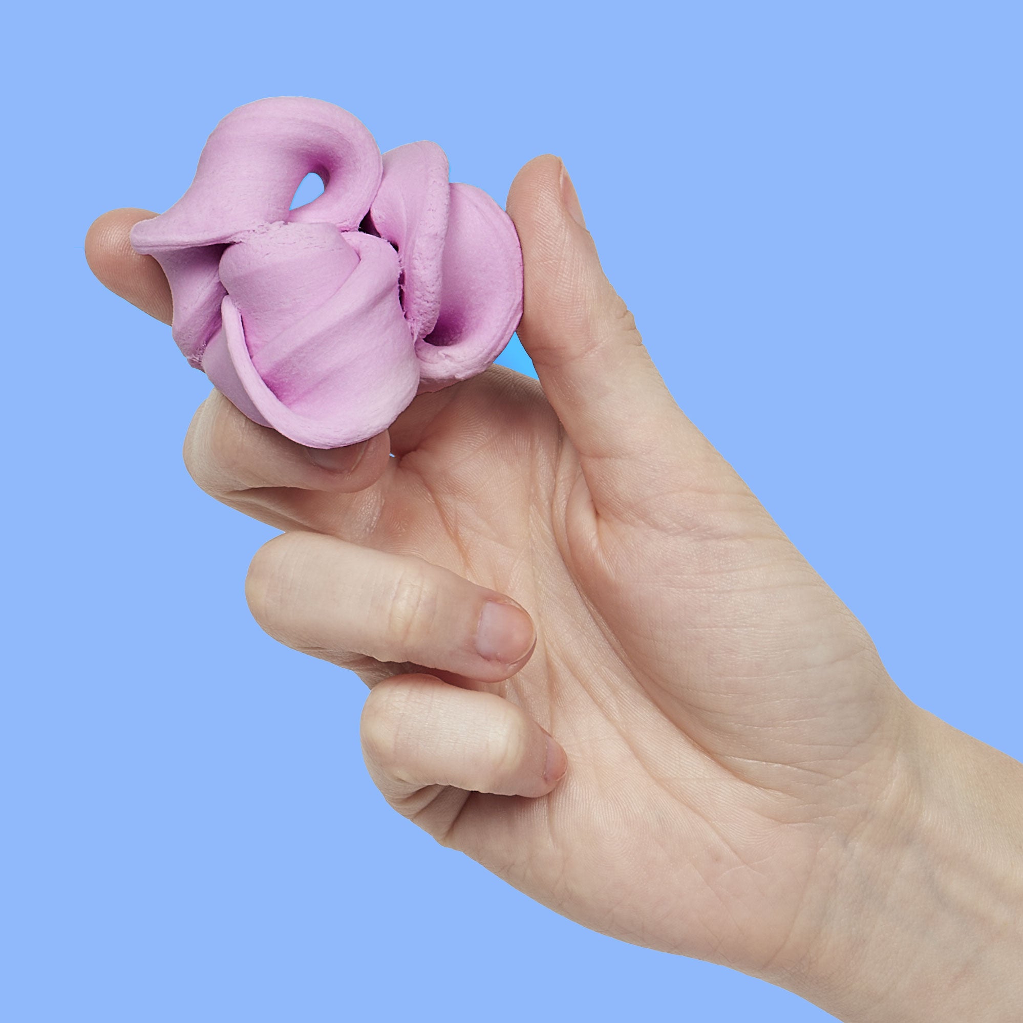 Speks Blur tactile fidget putty toy desk stress relief blush