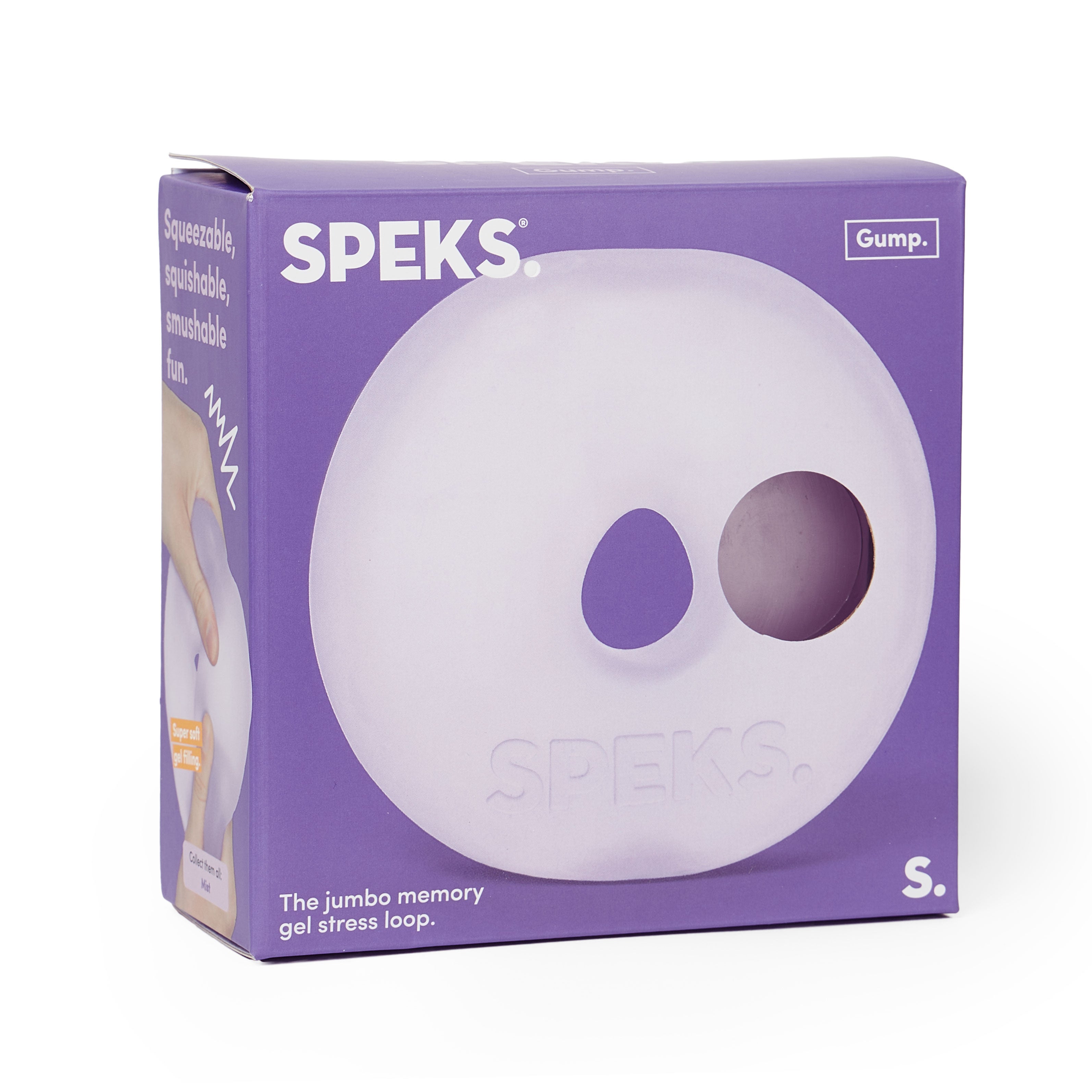 Speks Gump Jumbo Loop memory gel stress ring desk fidget toy mist
