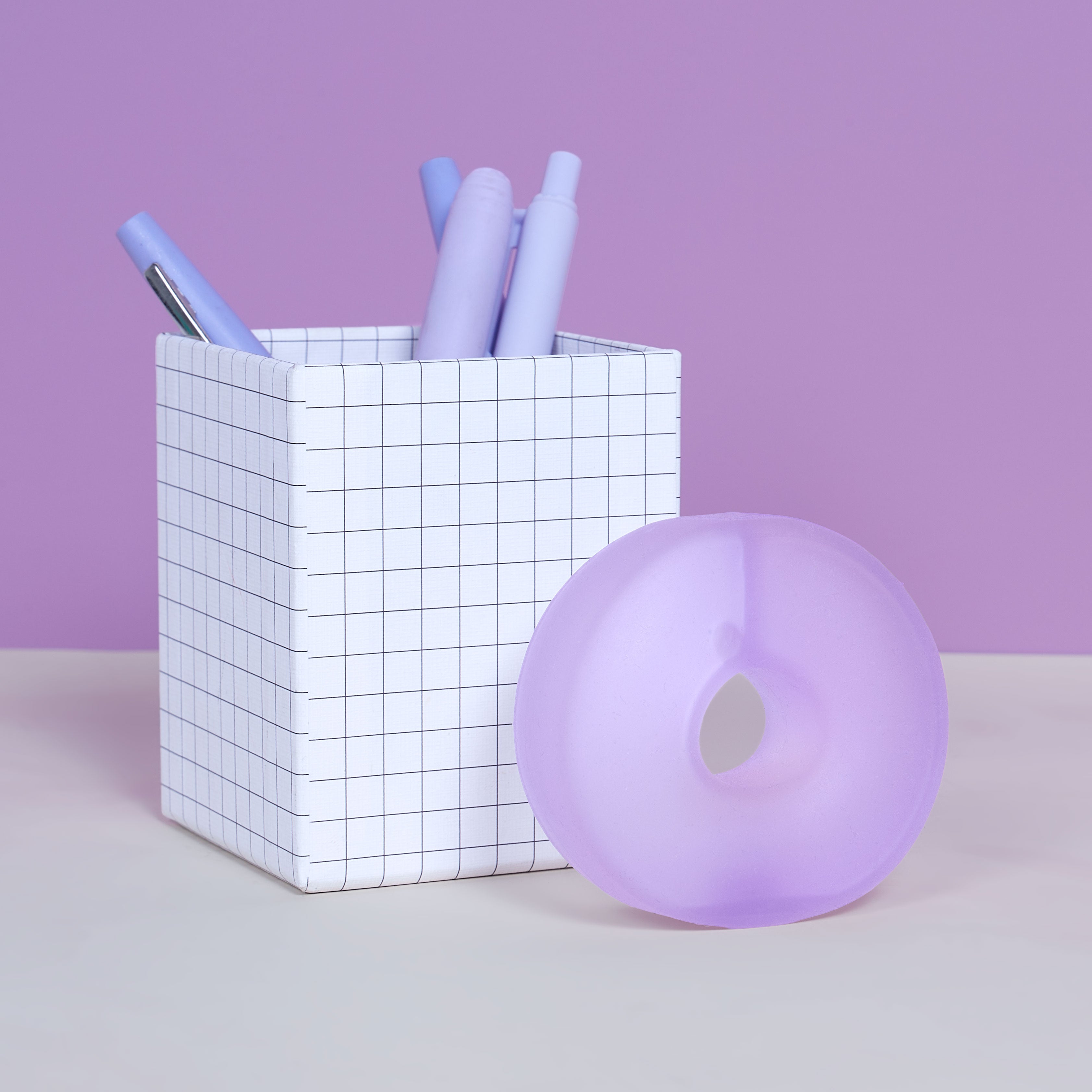 Speks Gump Loop memory gel stress ring desk fidget toy mist