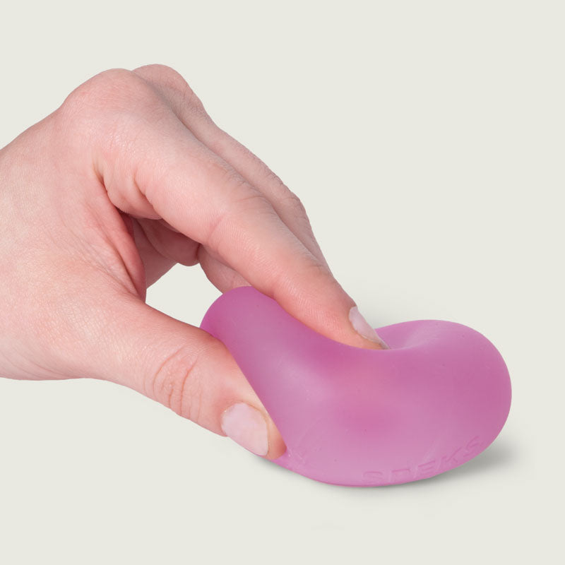 Speks Gump Mini memory gel stress ball small desk fidget toy moonjelly