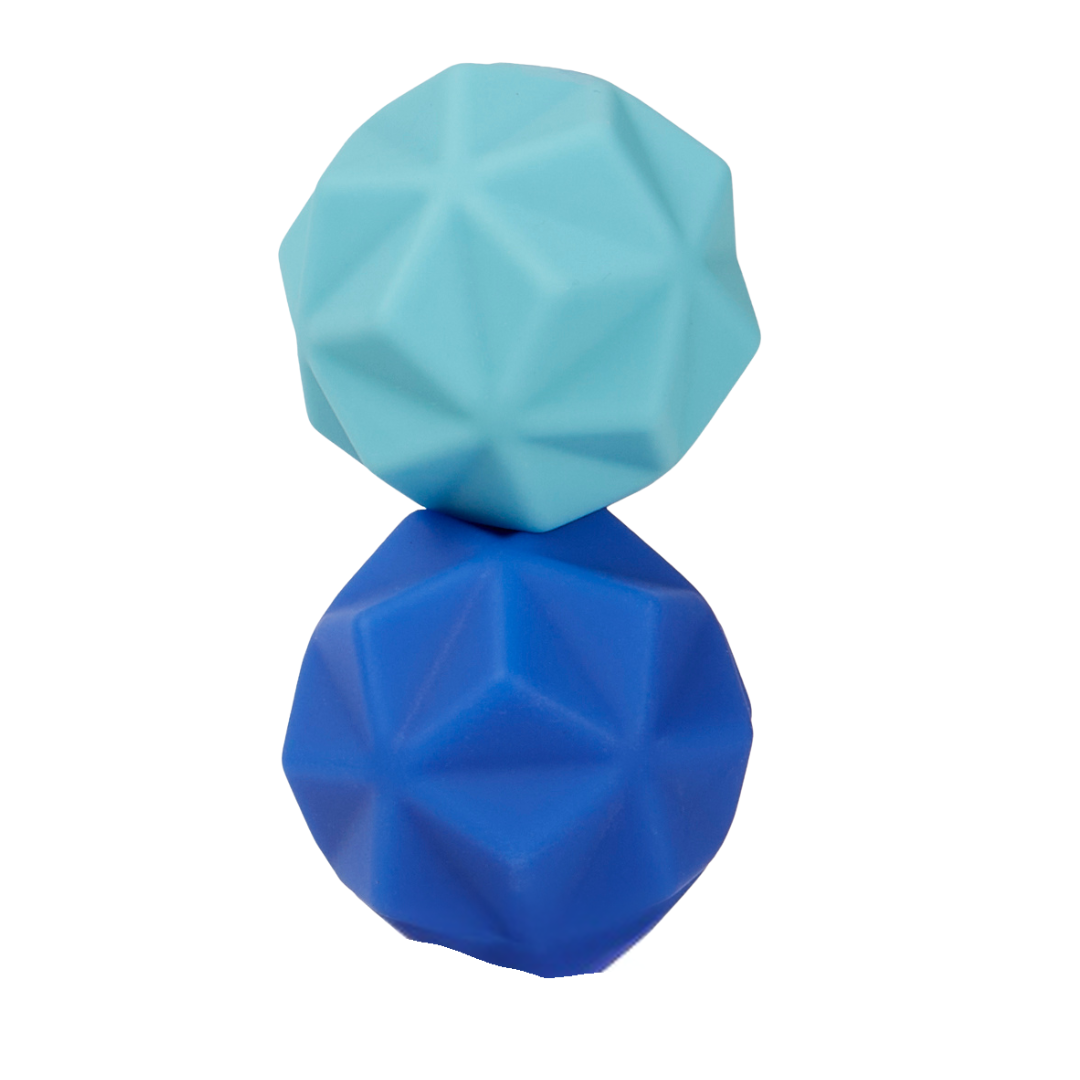 Speks Odds magnetic fidget toy desk stress relief blue peaks 2 pack