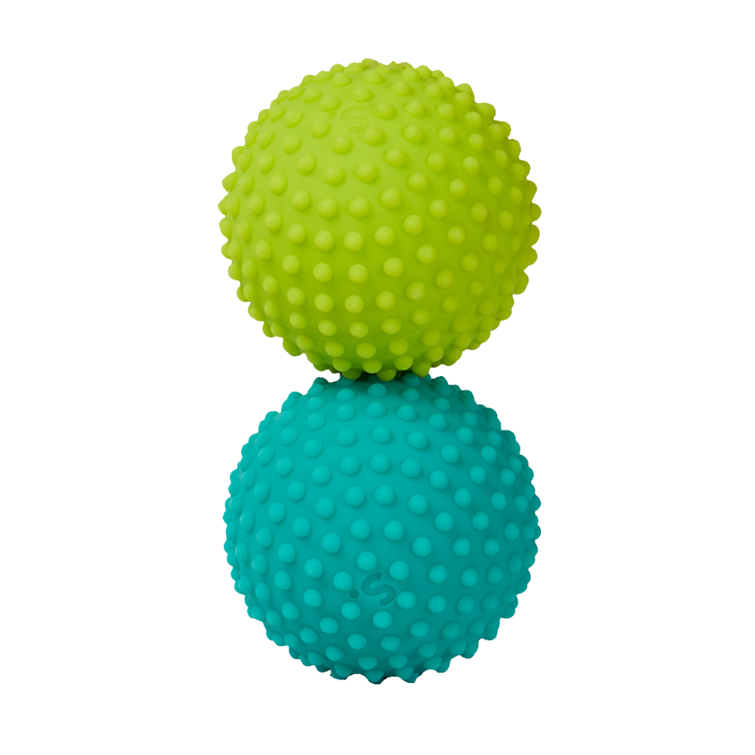 Speks Odds magnetic fidget toy desk stress relief green dots 2 pack