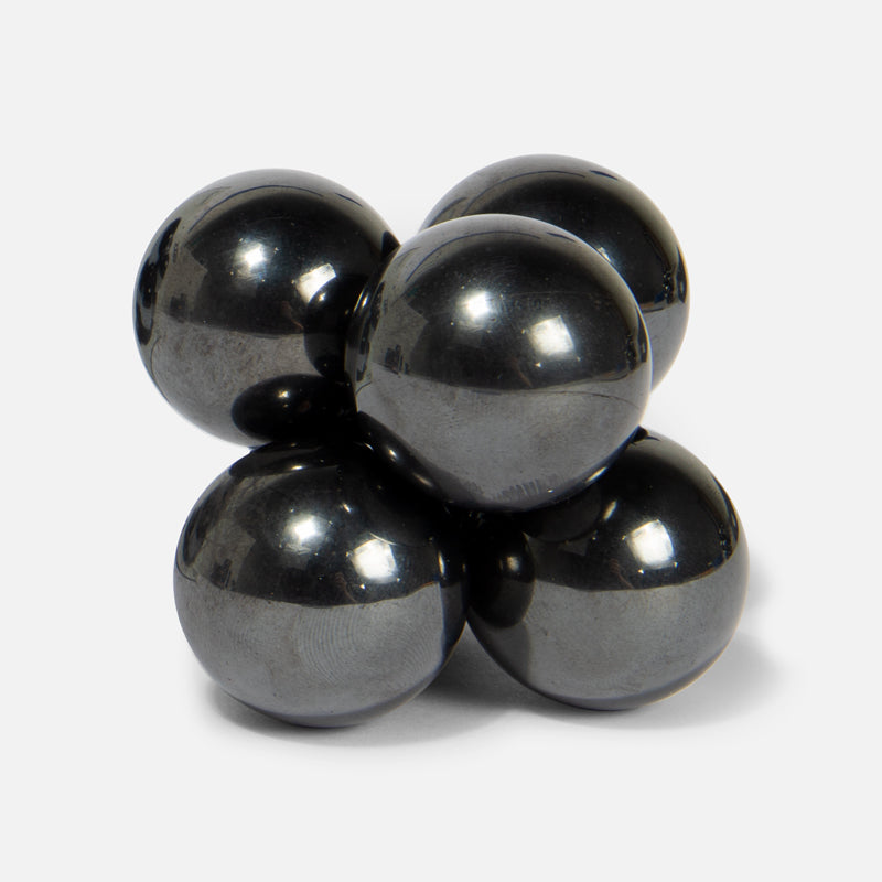 Speks Supers magnetic balls desk fidget toy 6 gunmetal