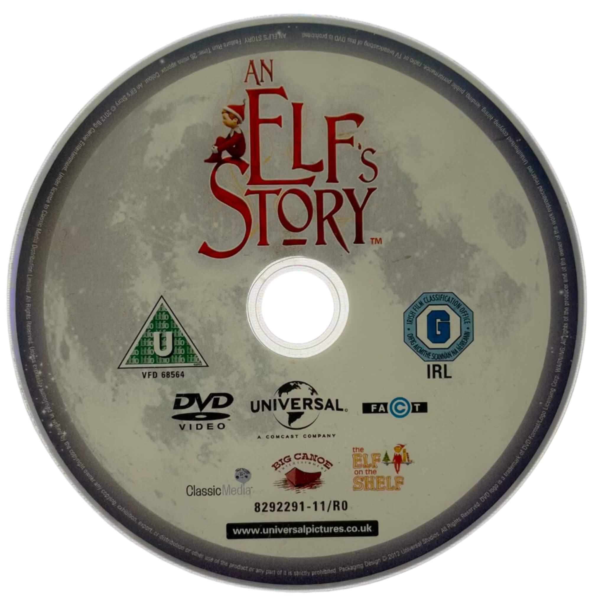 AN ELF'S STORY™ DVD (Disc only) - The Elf on The Shelf