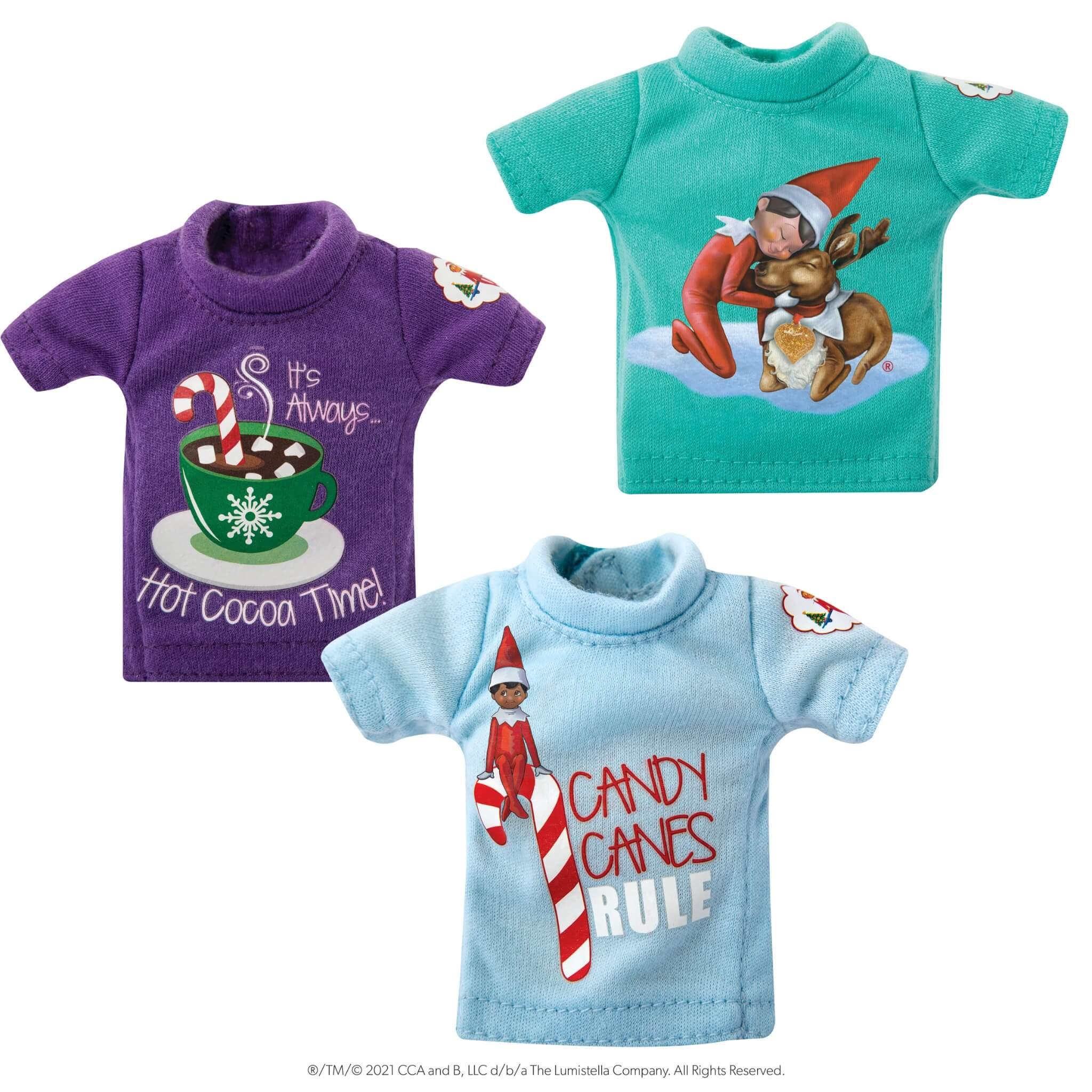 Claus Couture Collection® Sweet Tees (Scout Elf Clothes) - The Elf on The Shelf