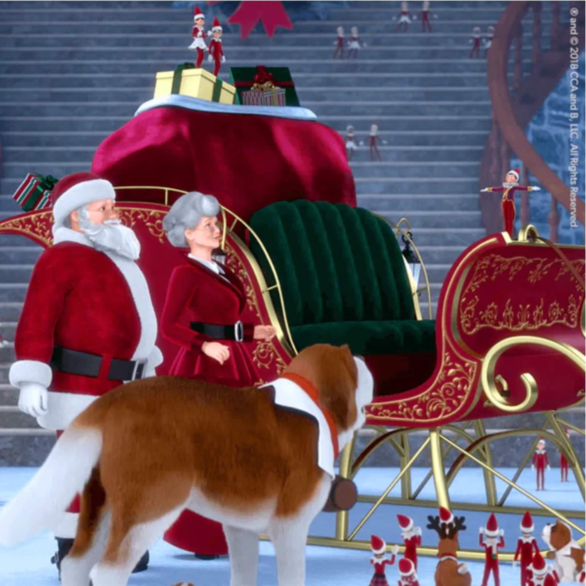 Elf Pets®: Santa’s St. Bernards Save Christmas DVD (Disc only) - The Elf on The Shelf