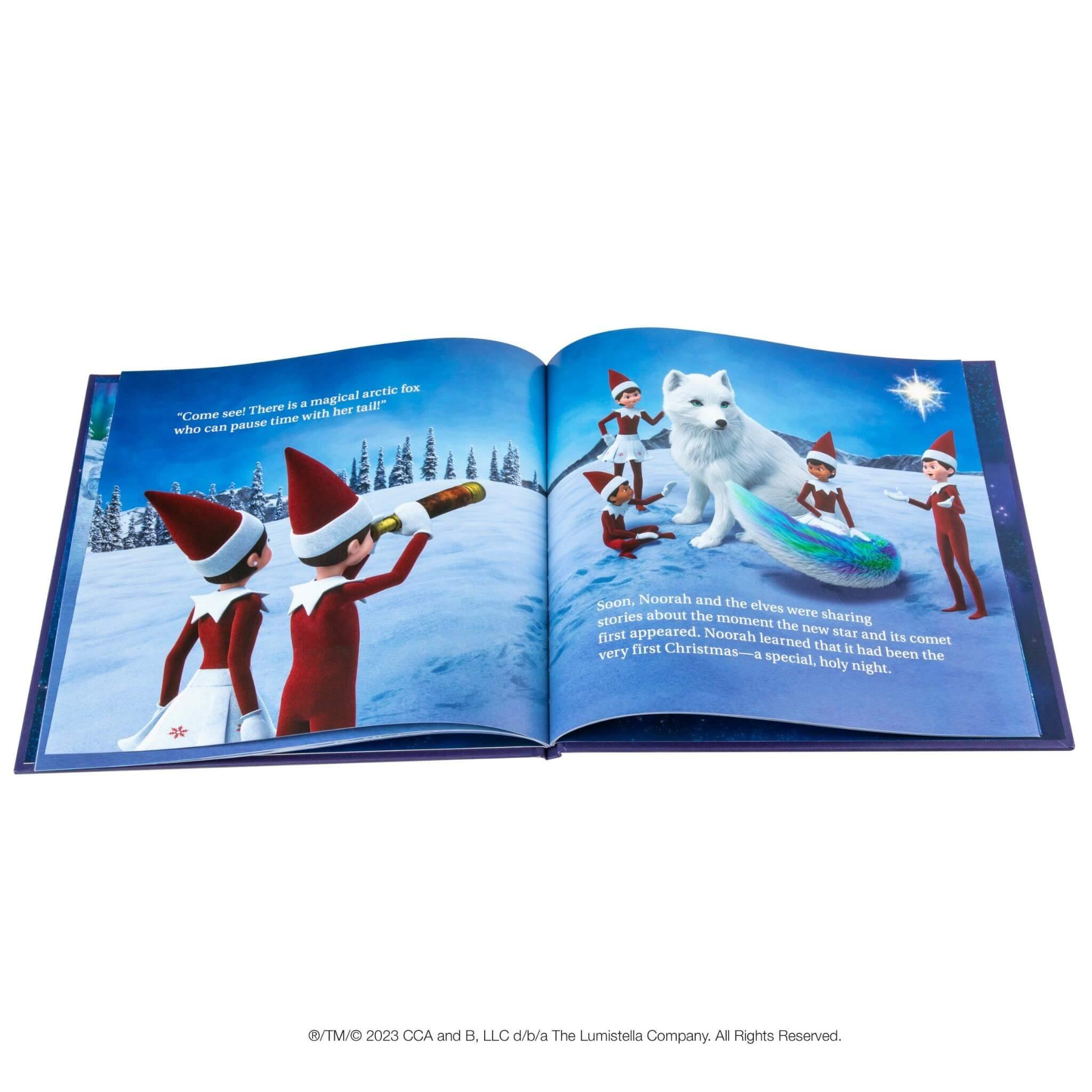 Extraordinary Noorah: Santa’s Magical Arctic Fox Book - The Elf on The Shelf