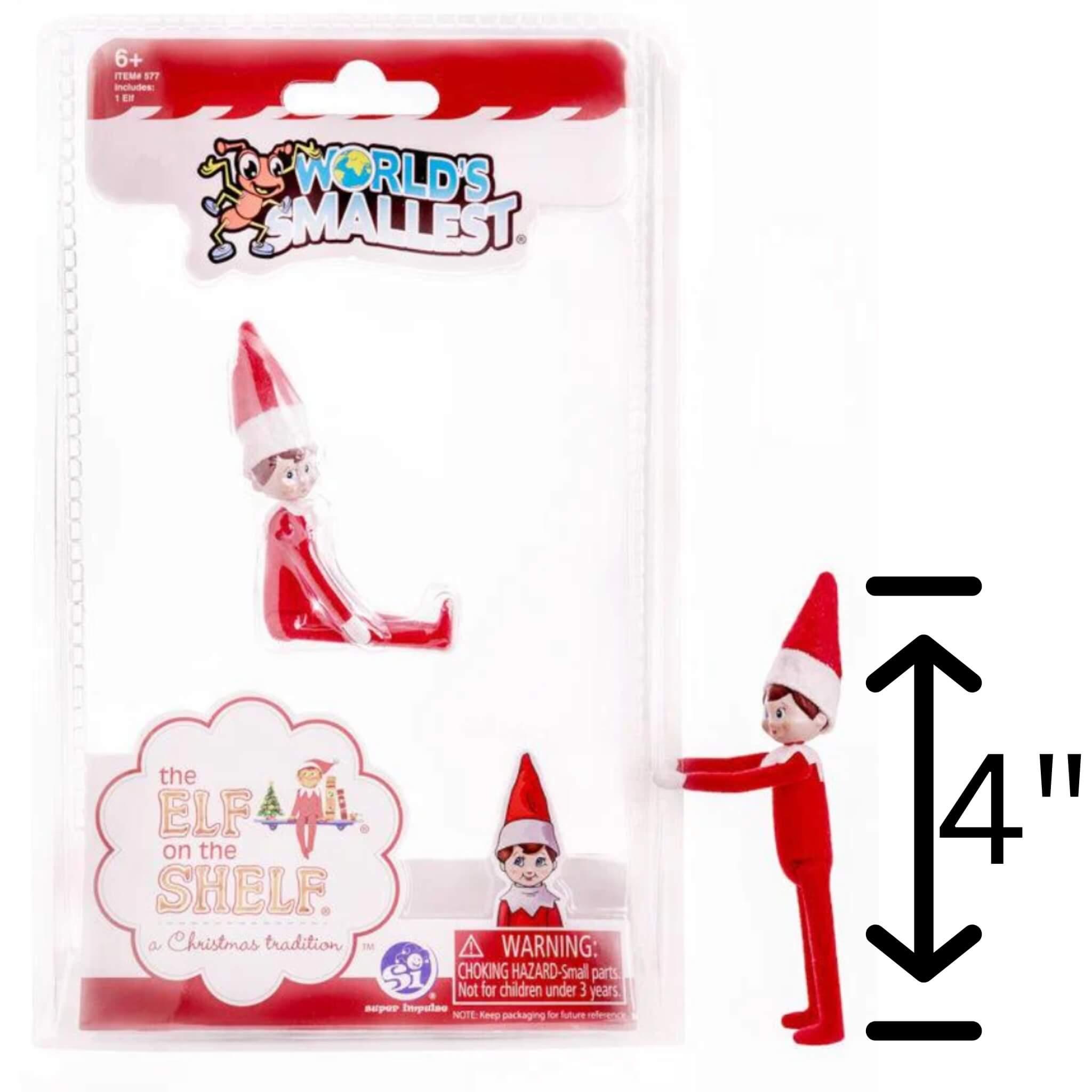 Free Gift World's Smallest® - Elf on the Shelf - Light tone, blue eyes - The Elf on The Shelf