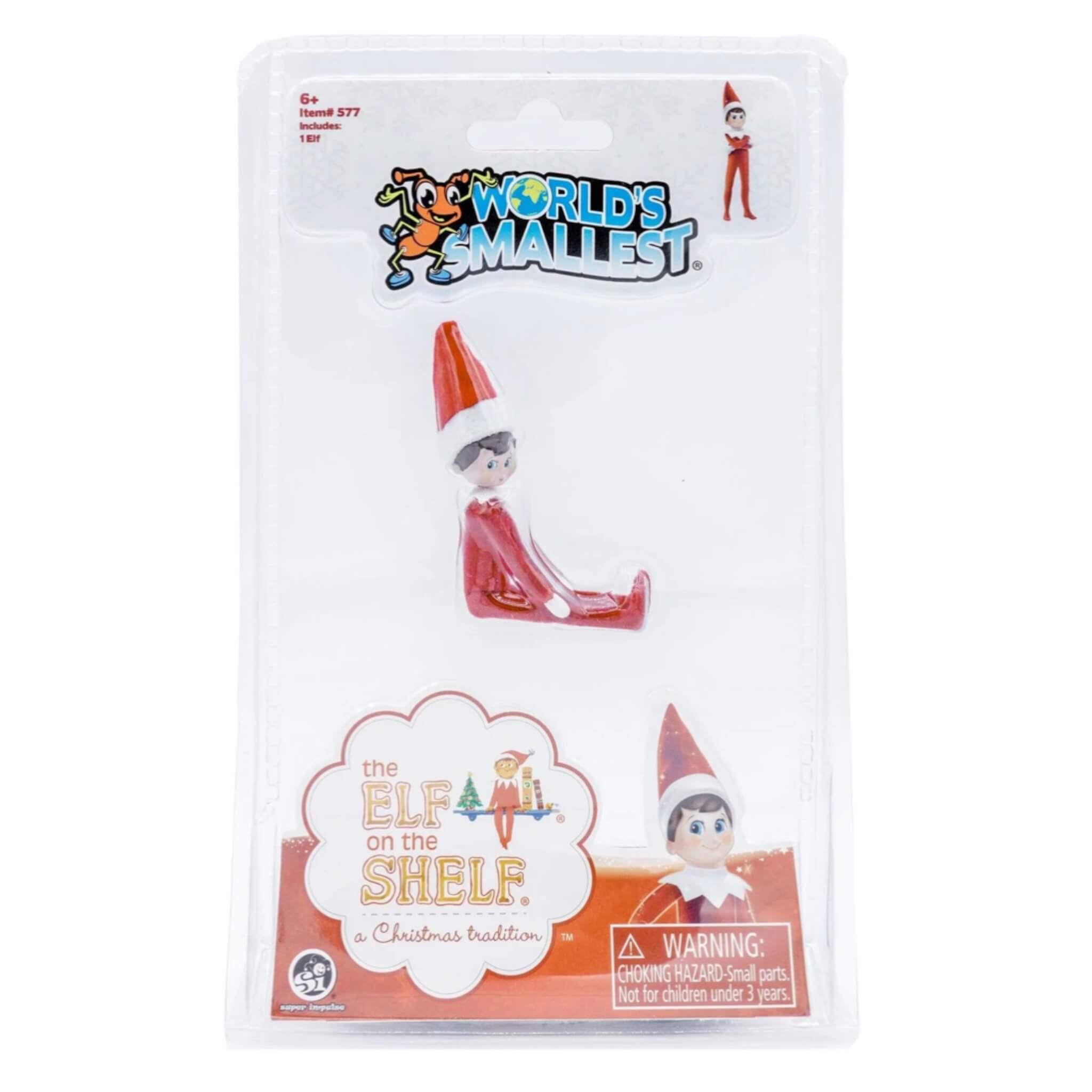 Free Gift World's Smallest® - Elf on the Shelf - Light tone, blue eyes - The Elf on The Shelf